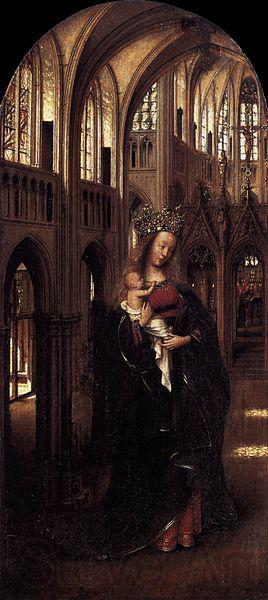 Jan Van Eyck Madonna in the Church France oil painting art